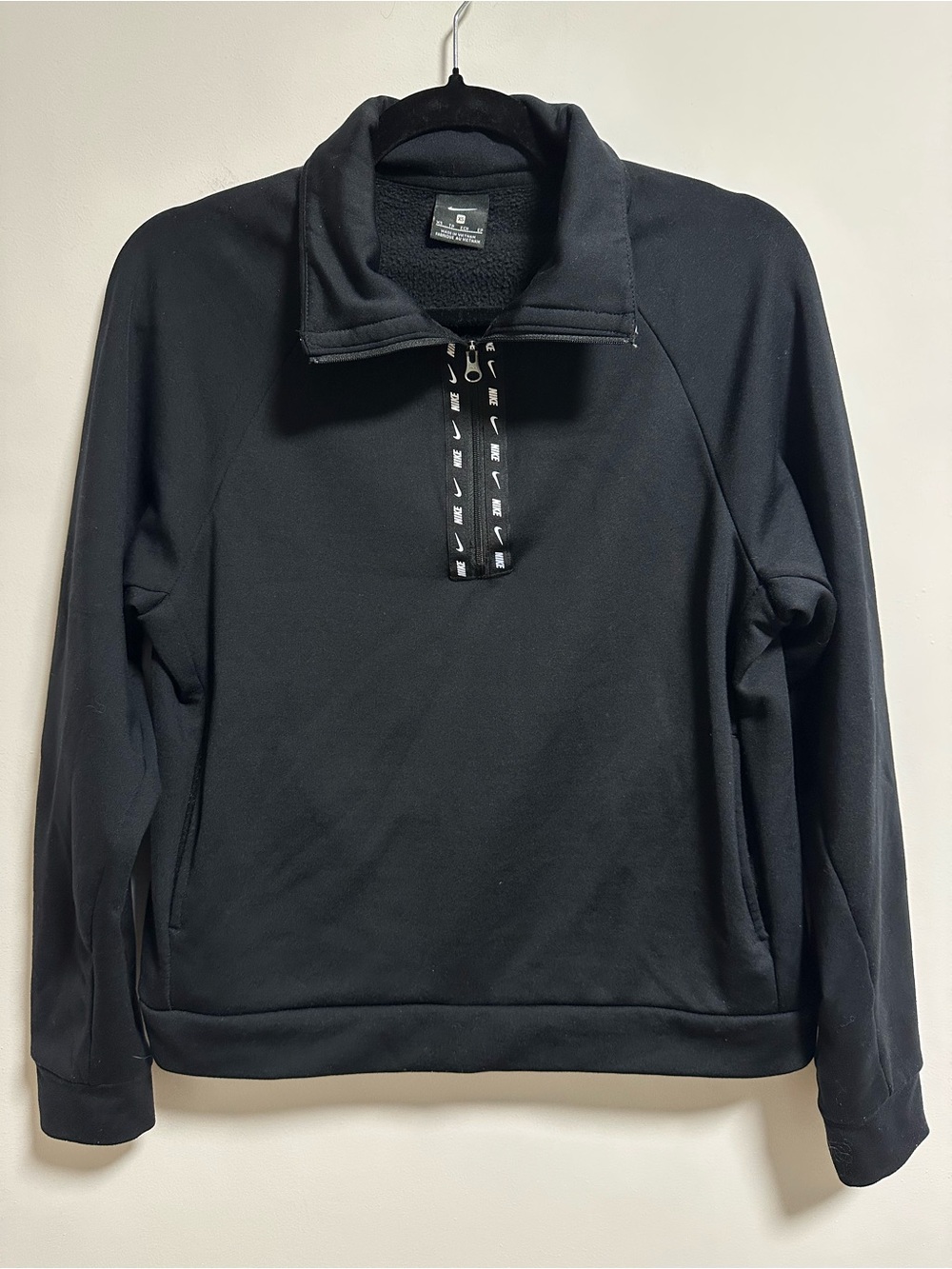 Nike Black Half-Zip Pullover